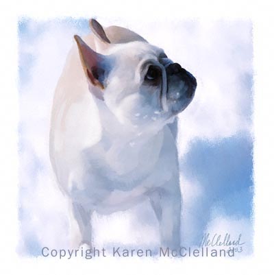 French Ice Cream painting by Karen McClelland